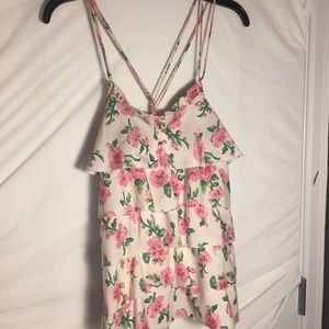 C&A pink floral top